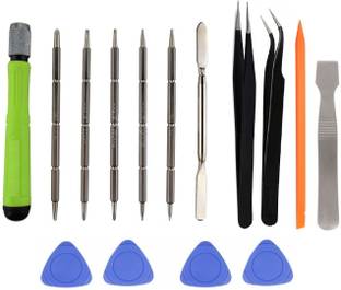 wroughton Screwdriver Set For Repairing Mobile, Laptop, PC Tool Kit With Tweezers & Opener Precision Screwdriver Set