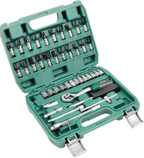 Spartan 46 In 1 PCs Multi-Purpose Socket Set Tool Kit For Home & Industrial Use, Garage, Combination Screwdriver Set