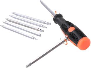 CHESTON Screwdriver/Ratchet Set Interchangeable Bars Blade 14pc Screwdriver Kit for Home Ratchet Screwdriver Set