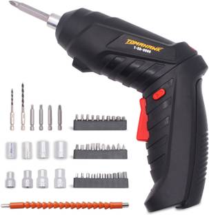 Tomahawk 47 in 190° - 180° adjustable handle Cordless Screwdriver Drill with Rechargeable Impact Screwdriver Set