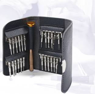 Hillgrove SCS Precision 25 in1 Portable Pocket Screw driver Mobile Repairing Tools Kit for Phone/Laptop/PC/Glasses/Computer Precision Screwdriver Set
