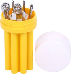 Asian Paints TruCare Asian Paints TruCare Screwdriver set 8 pc Standard (Pack of 8) Standard Screwdriver