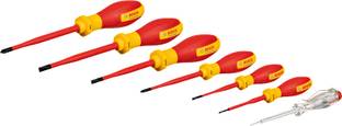 BOSCH 1600A02NF7 Professional VDE Insulated SL/PH Standard Screwdriver Set