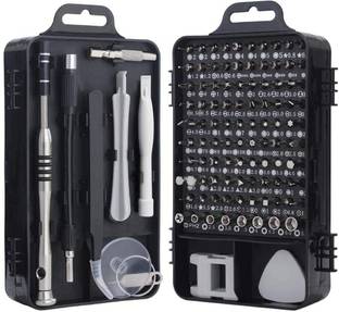 CHESTON 110-Piece Screwdriver & Nut Driver Bit Set, Multi-Function Magnetic Tool Kit Combination Screwdriver Set