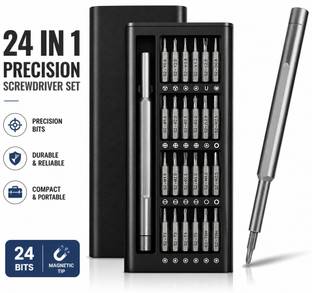 RUTPI VARIABLES 24 in 1 Screwdriver Kit सूक्ष्मता स्क्रूड्राइवर सेट