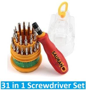 Sauran 31-in-1 Magnetic Screwdriver Tool Kit Set (JCK20) Standard Screwdriver Set