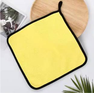Parulenter Double Sided, Microfiber Cleaning Cloth Sponge Wipe