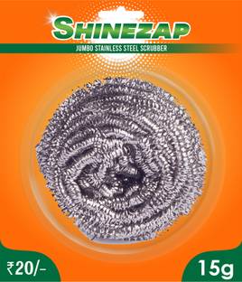 Shinezap JUMBO STEEL SCRUBBER 15 GM Stainless Steel Scrub