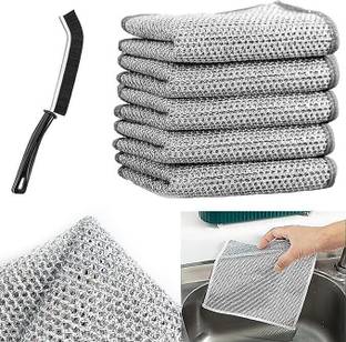 DR.GADGET Wire Dishwashing cloth,Cleaning Scrubber Scrub Pad for Kitchen Washer Steel Rag Scrub Pad