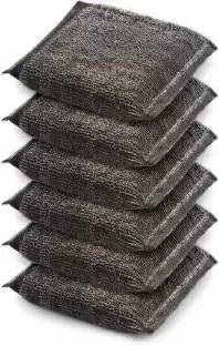 Agnirva Multipurpose High Density Sponge scrubber with steel mesh Utensil Scrubber Stainless Steel Scrub, Scrub Pad, Scrub Sponge