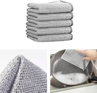 WebDealz Pack of 5 Dishwashing Scrub/ Steel WIre Cloth Pads CCX5.61 Dishwash Bar