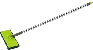 PROCLEAN Scrubber Pad with Long Telescopic Handle for Floor Cleaning Scrub Sponge