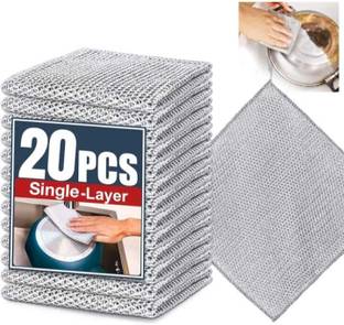 Aayans Dream Non Scratch Dish Wash Cloth for kitchen washing cleaning cloths scrubber Scrub Pad