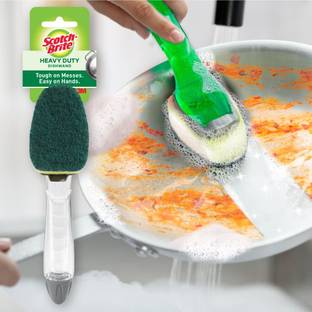 Scotch-Brite Soap Dispensing Dishwand Scrub Sponge