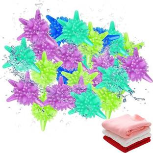DR.GADGET Reusable Laundry Scrubbing Balls,Solid Colourfulfor Washing Machine Washing Ball Scrub Sponge