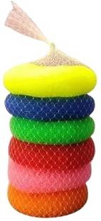 Creative Universal Multi Purpose Body Scrubber Plastic Pvc Juna Body Scrubber Sponge Pad Scrub Pad