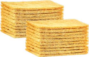 Grow Basket 100% Coconut fiber Scrub Pads, Soap Saver & Holder, non-stick Utensils Dish wash Scrub Pad