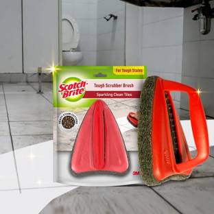 Scotch-Brite Jet Scrubber Brush Tough for balcony and outdoor cleaning Scrub Pad
