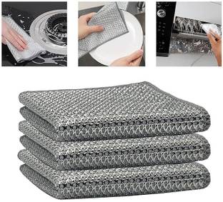 MOREX Multipurpose Stainless Steel Wire for Scrubber Non-Scratch Wire Dishcloth Scrub Pad