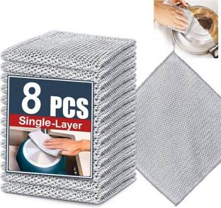 Ardo Wire Dishwashing Rags Non-Scratch Dish Wash cloth Scrubber Scrub Pad for Kitchen Stainless Steel Scrub