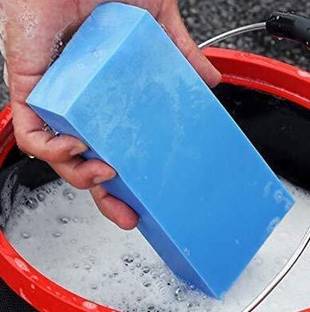 Qawvler Magic Sponge for Kitchen Absorbent Water for Cars, Windows, Desks Multicolor Scrub Sponge