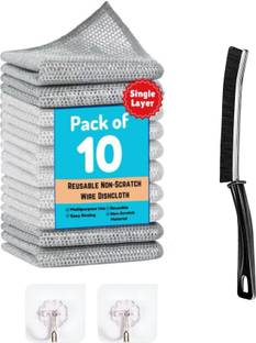 Stainless steel scrubber Swastik Non-Scratch Wire Dishcloth & Easy Rinsing Stainless Steel Scrub