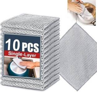 shiva enterprises Wire Dishwashing Rags Non-Scratch Dish Wash cloth Scrubber Scrub Pad for Kitchen Scrub Pad