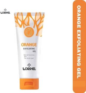 LORSHEL 1 pc Whitening Orange Exfoliating Gel for Skin Lightening - Fades Dark Spots Scrub