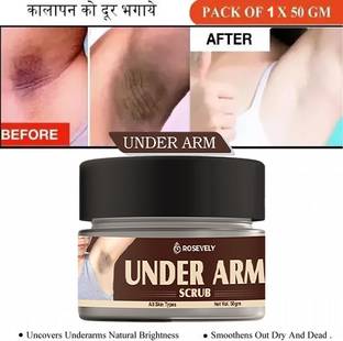 Rosevely Premium underarm darkness removal whitening scrub Scrub