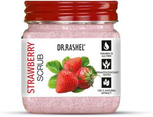 DR.RASHEL STRAWBERRY FACE & BODY SCRUB | ANTIOXIDANTS & ANTI-INFLAMMATORY Scrub