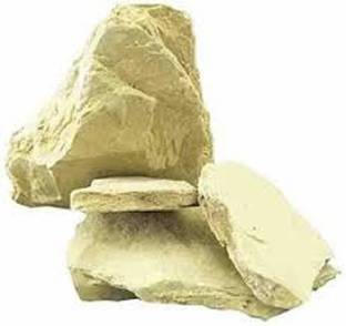 ADVAIT ABEER Natural Multani Mitti Stone Fuller's Earth/Clay for Face & Hair pack Scrub