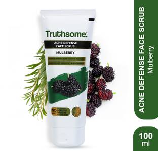 Truthsome Acne Defense Face Scrub - For Acne Prone Skin , for Men/Women Scrub