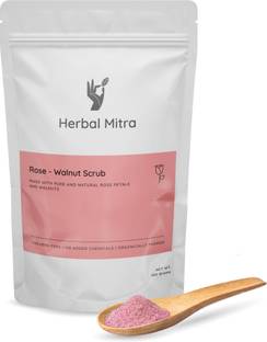 Herbal Mitra Rose Face Scrub For Blackhead-Whitehead Remover | Skin purifying Scrub