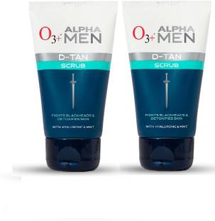 O3+ Alpha Men Acno D-tan Face Scrub With Mint For Blackheads & Detoxies Skin Scrub