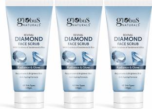 Globus Naturals Revival Diamond Face Scrub, Suitable For All Skin Types, 100 mg Scrub