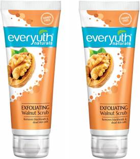Everyuth Naturals Naturals Exfoliating Walnut Scrub 100g Pack of 2 Scrub