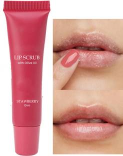ADJD Lip Scrub Strawberry Heals Dry, Chapped Lips  Scrub
