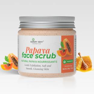 Nature Nice Papaya Face and Body Scrub with Honey Extract Scrub