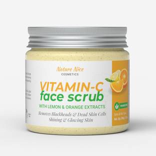 Nature Nice Vitamin-C Face & Body Scrub with Lemon Extracts Scrub