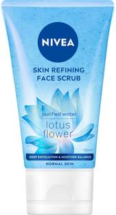 NIVEA Women Face Wash, Skin Refining Scrub with Vitamin E Scrub