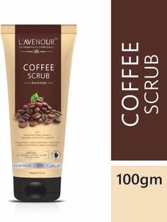 L'avenour Coffee Scrub for Unclog Pores, Lightens Dark Spots & Repairs UV Damage Scrub