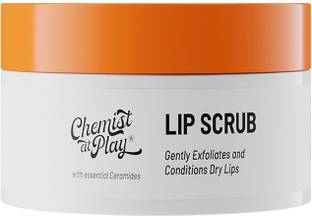 Chemist at Play Lip Scrub | 3% Shea Butter + Vitamin E | Sheds Dead Skin, Hydrate & Soften Lips Scrub