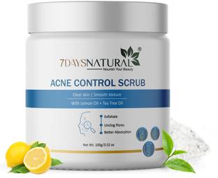 7 Days Acne Control Face  Scrub