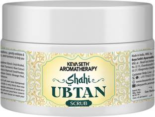 KEYA SETH AROMATHERAPY Shahi Ubtan Scrub, Orange, Apricot, Turmeric, Tan Removal, All Skin Types Scrub