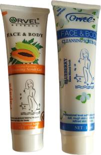 orvel Cleansing Scrub Gel Papaya & Blueberry-b23 Scrub