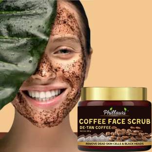 Phillauri Face Scrub, Remove Tan, Dead Skin, Black & White heads Scrub