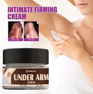 Rosevely Underarm Whitening Scrub for Dark Underarms Spot Removal  Scrub