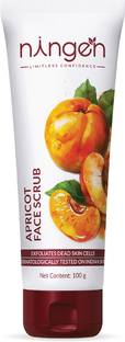 Ningen Orange and Apricot Scrub | Cleanses deeply | Removes Dead Skin Cells Scrub
