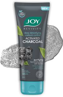 Joy Deep Detoxifying & Sebum Control Purifying (with Tea Tree & Activated Charcoal) Scrub