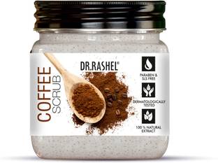 DR.RASHEL Coffee Scrub Face & Body,Re-Sculpting Scrub for Brightening Vitamin & Dark Circle Scrub